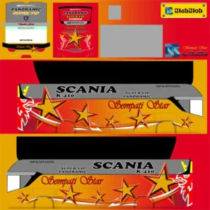 Kumpulan Livery Bus Srikandi SHD Keren Terlengkap 12 livery bus srikandi shd