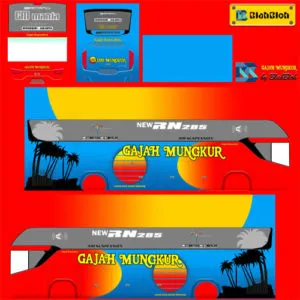 Kumpulan Livery Bus Srikandi SHD Keren Terlengkap 8 livery bus srikandi shd