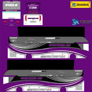 Kumpulan Livery Bus Srikandi SHD Keren Terlengkap 23 livery bus srikandi shd