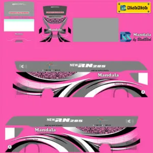 Kumpulan Livery Bus Srikandi SHD Keren Terlengkap 24 livery bus srikandi shd