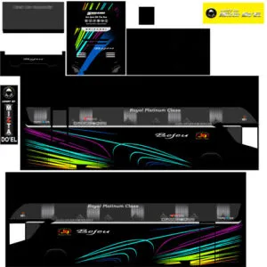 Kumpulan Livery Bus Srikandi SHD Keren Terlengkap 17 livery bus srikandi shd