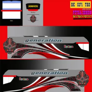 Kumpulan Livery Bus Srikandi SHD Keren Terlengkap 16 livery bus srikandi shd