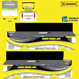 Kumpulan Livery Bus Srikandi SHD Keren Terlengkap 2 livery bus srikandi shd