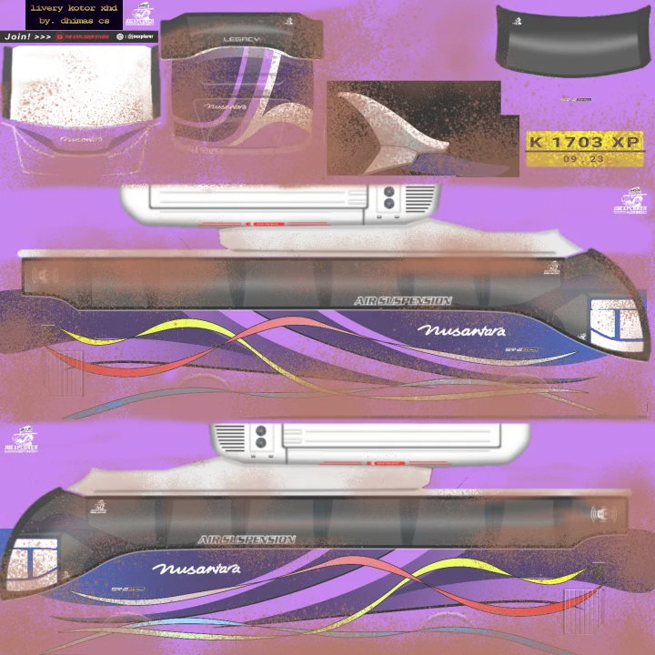 livery bussid als kotor