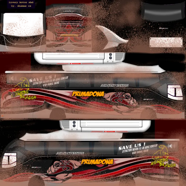 livery bussid als kotor