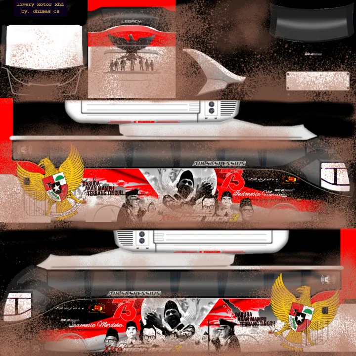 livery bussid als kotor