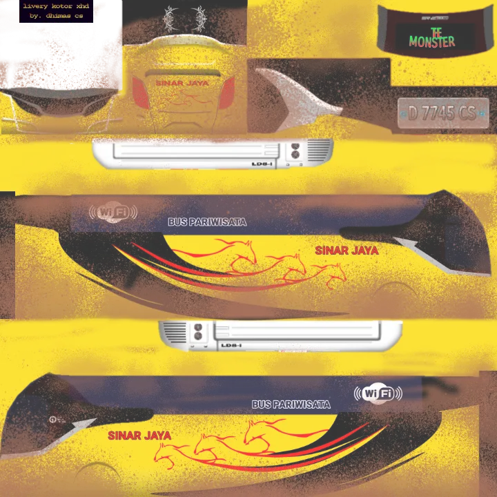 livery bussid als kotor