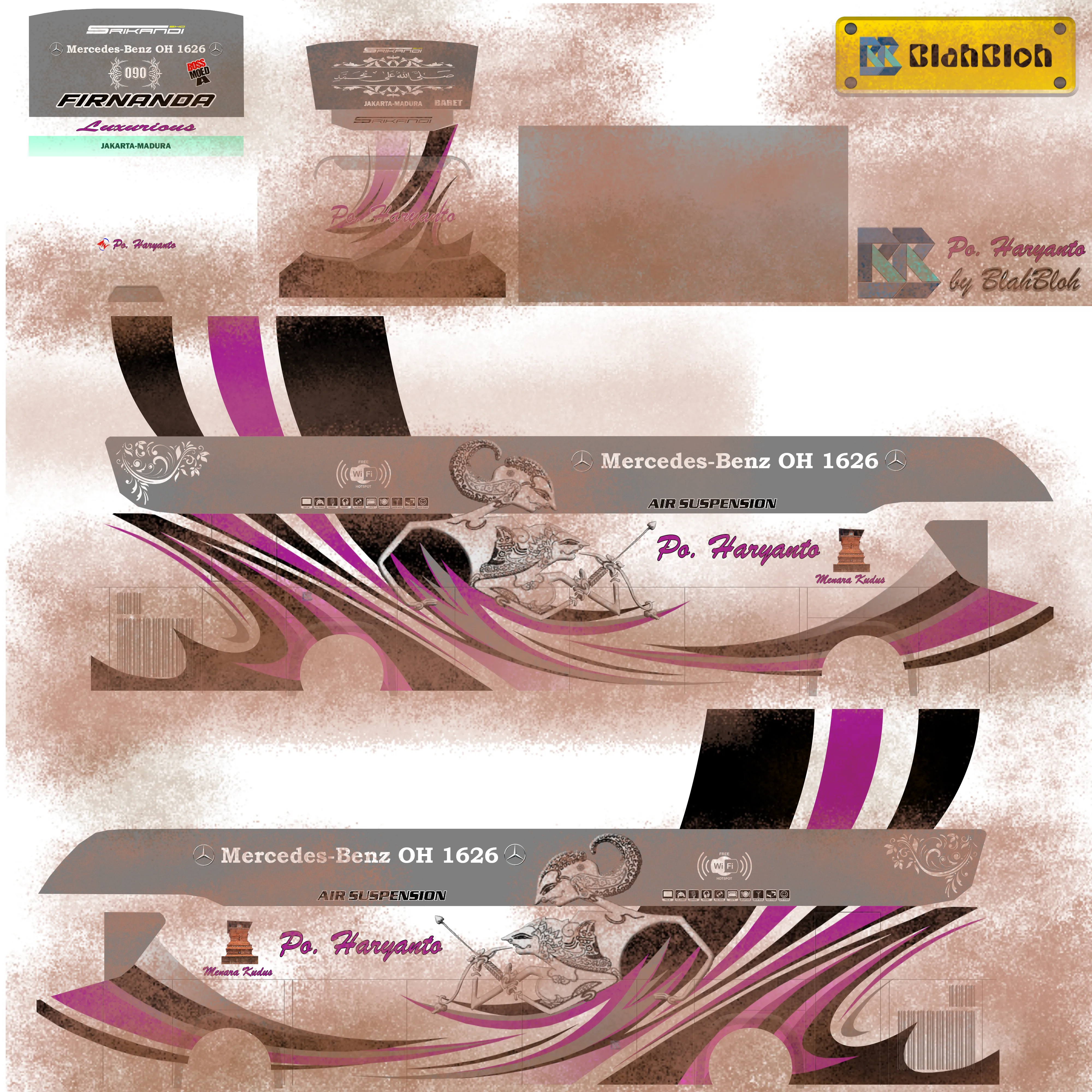 livery bussid als kotor