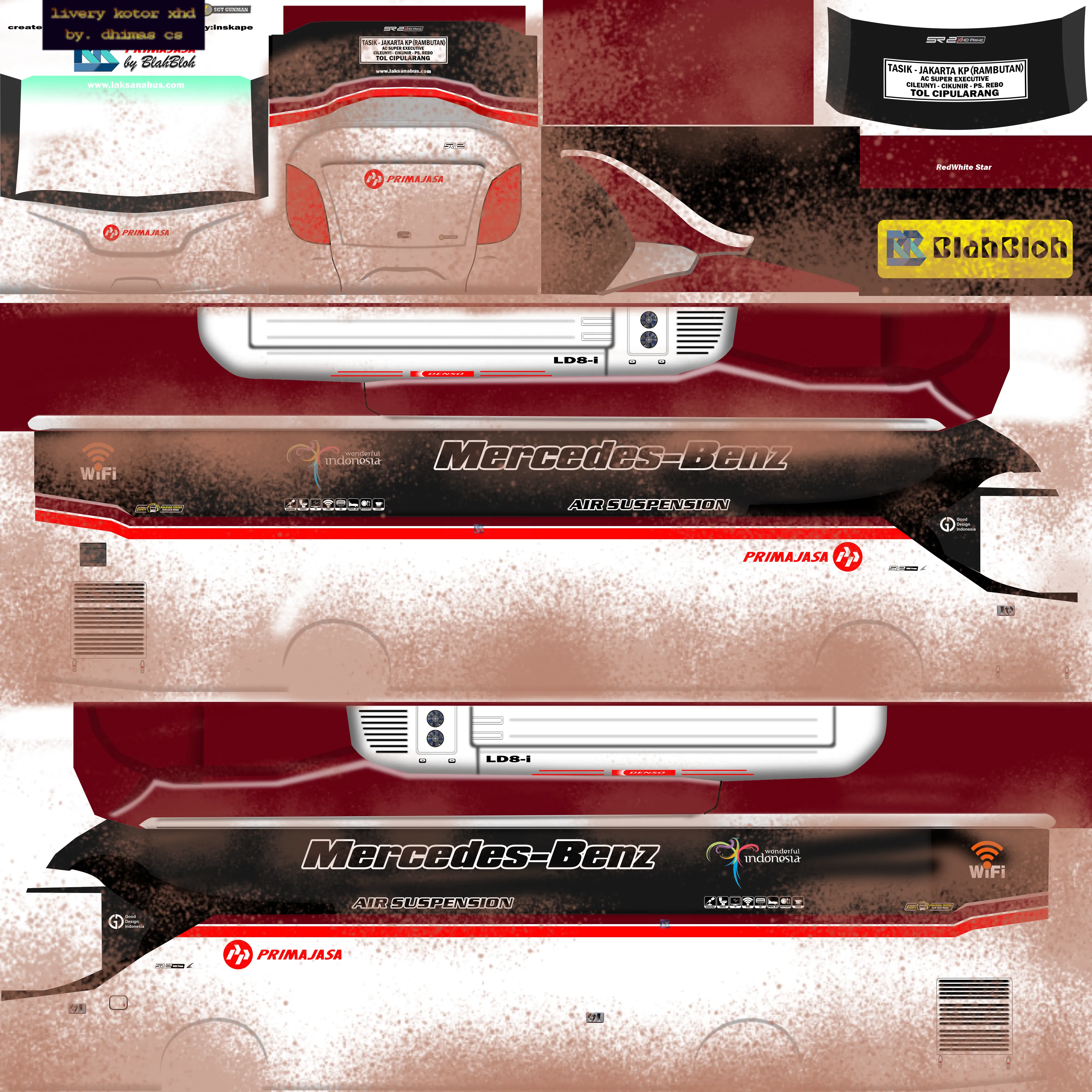 livery bussid als kotor