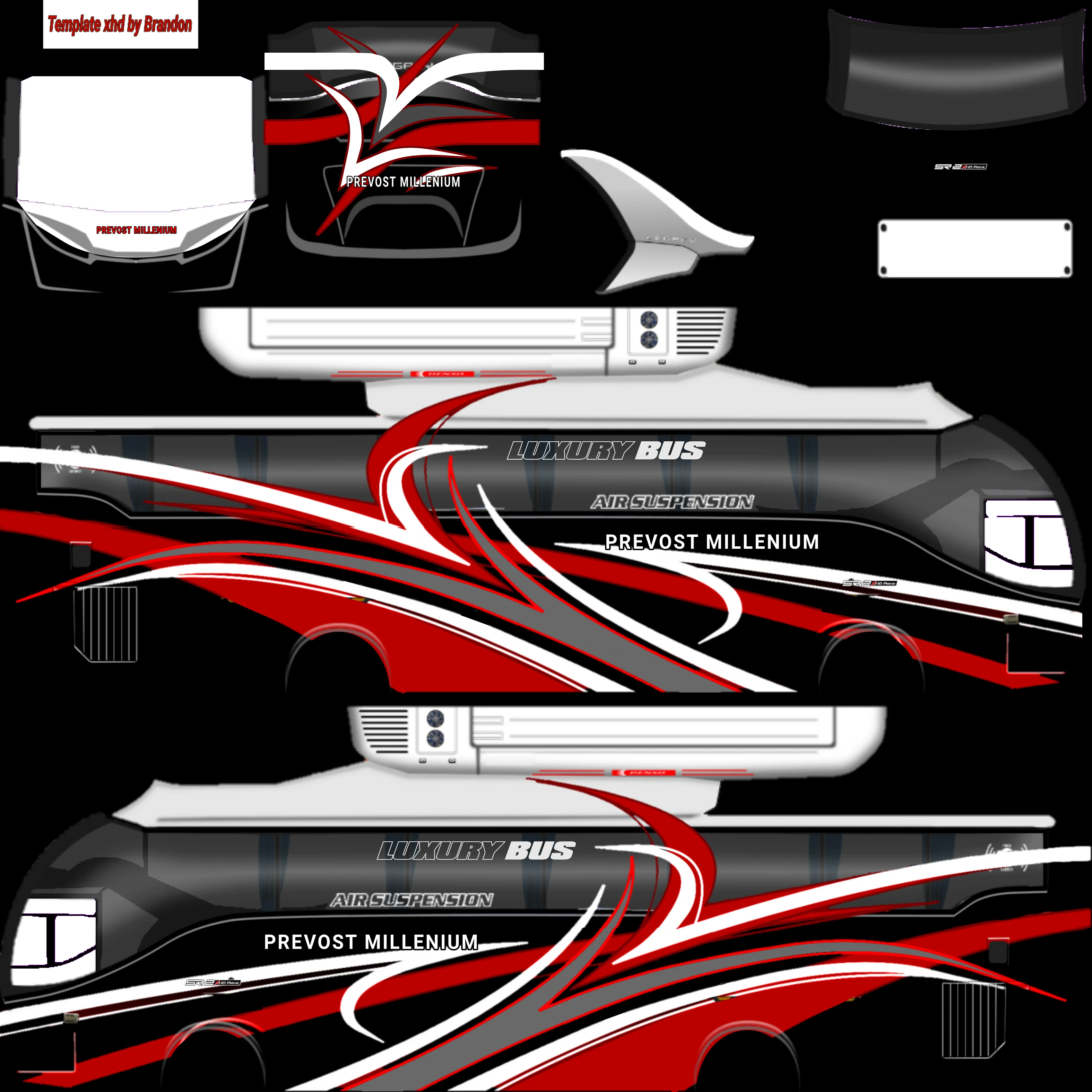 Kumpulan Livery Bussid Arjuna XHD Jetbus 3 Keren dan Lengkap 15 livery bussid arjuna xhd jetbus 3