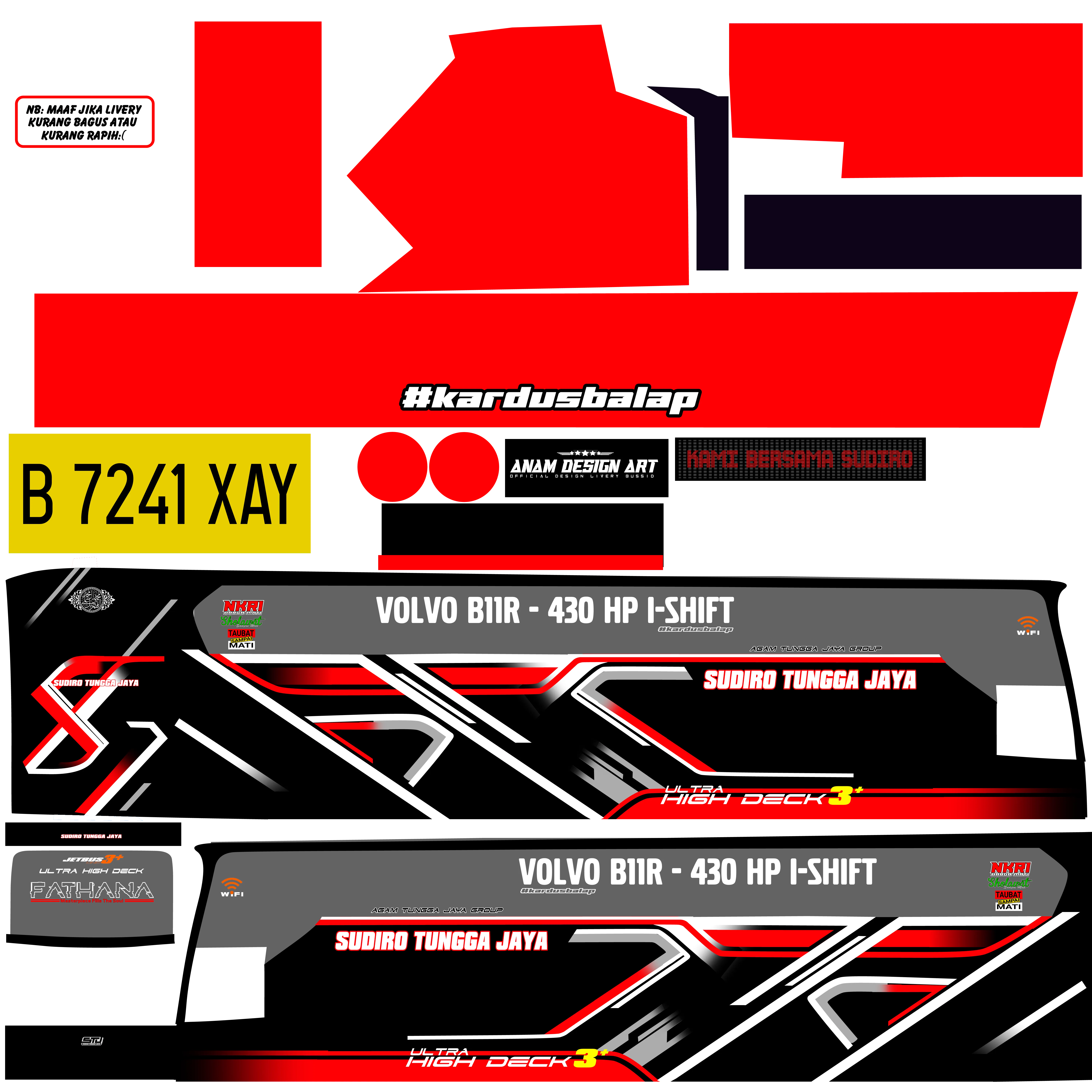 Kumpulan Livery Bussid Sudiro Tungga Jaya SHD Jernih Terlengkap 4 livery bussid sudiro tungga jaya shd jernih