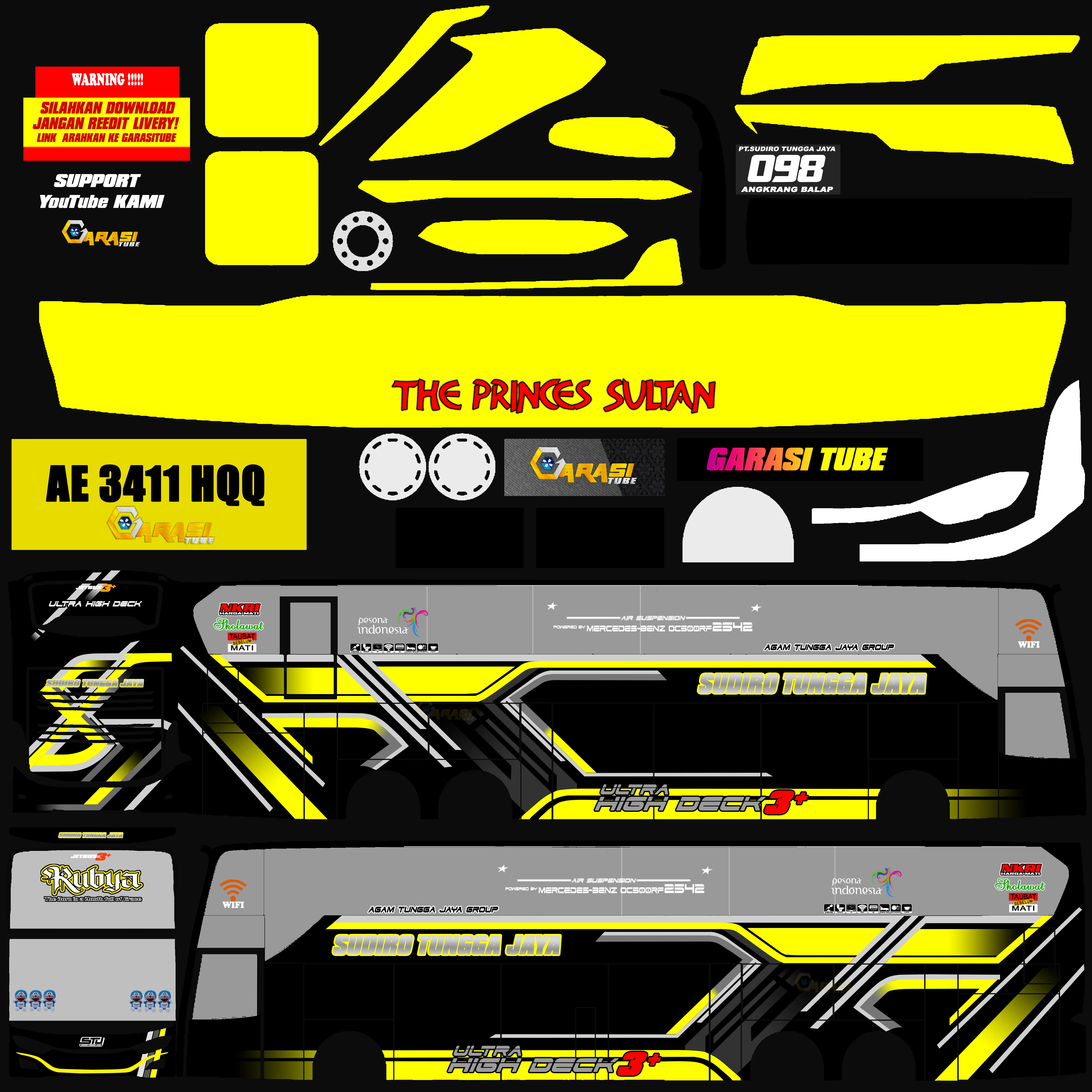 Kumpulan Livery Bussid Sudiro Tungga Jaya SHD Jernih Terlengkap 2 livery bussid sudiro tungga jaya shd jernih