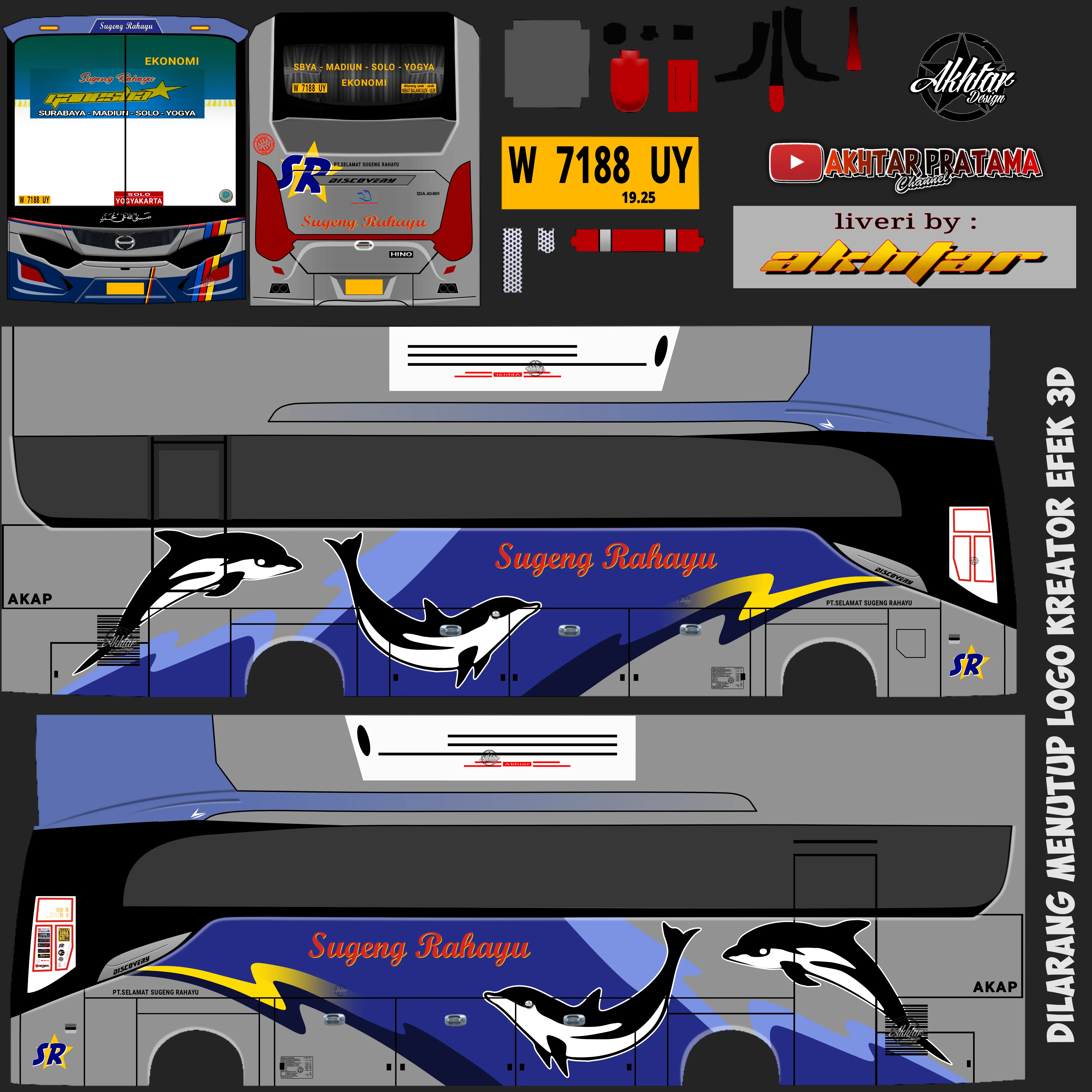 livery bussid sugeng rahayu