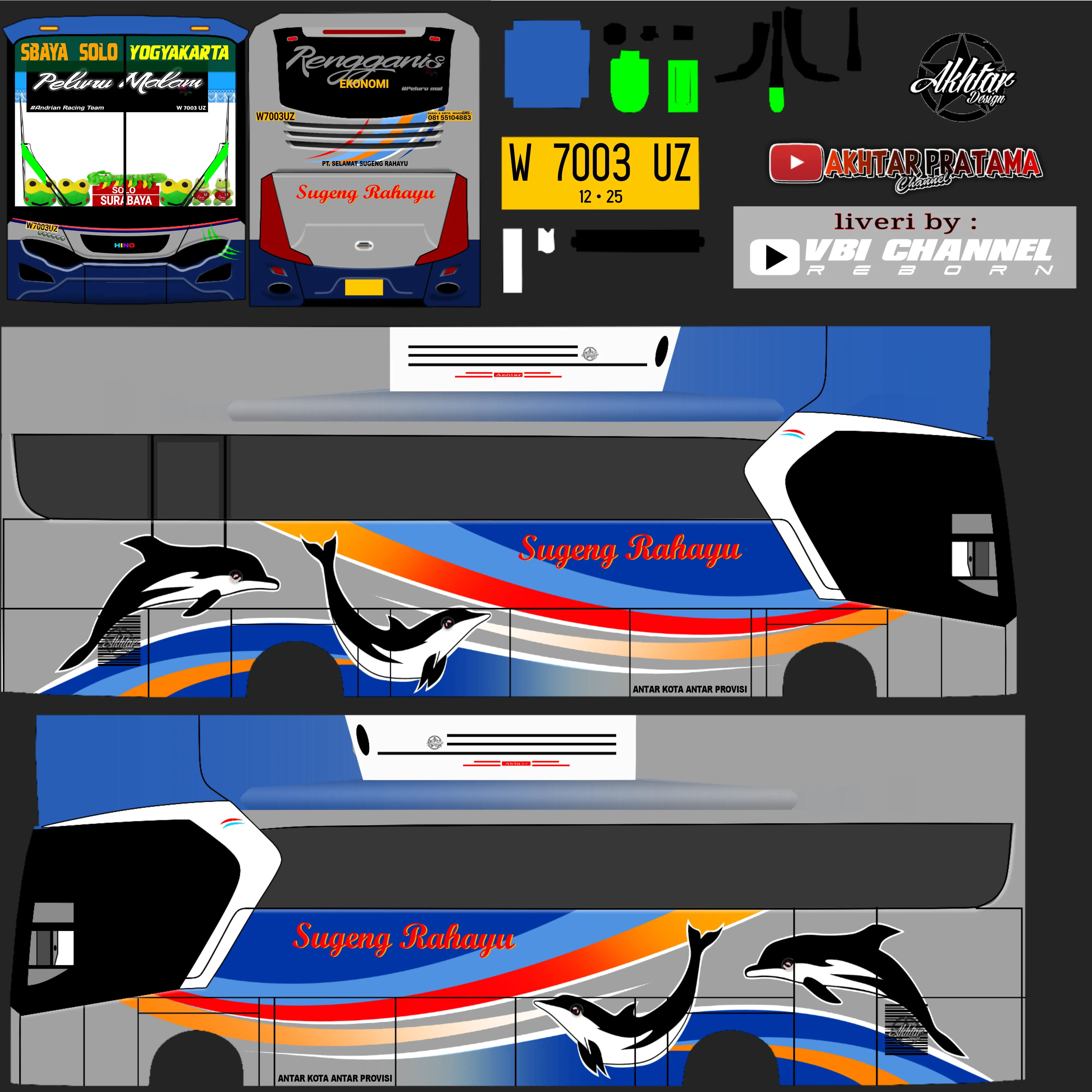 livery bussid sugeng rahayu