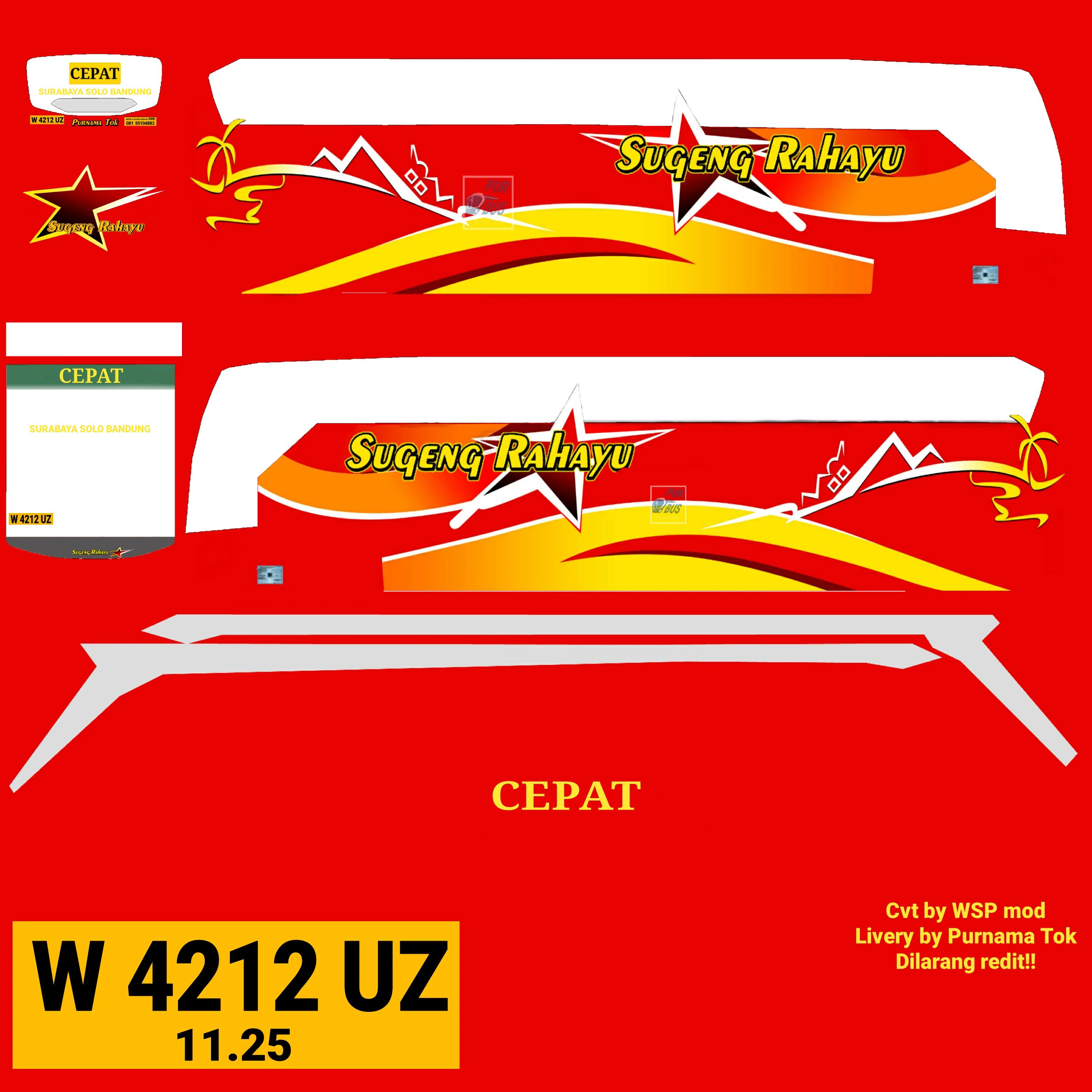 livery bussid sugeng rahayu