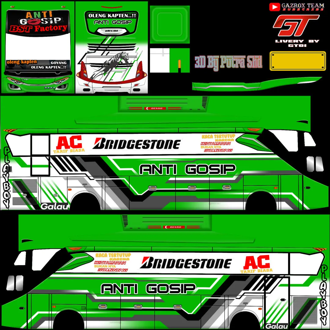 Kumpulan Livery Bussid Truck Canter Anti Gosip Terbagus Lengkap 5 livery bussid truck canter anti gosip