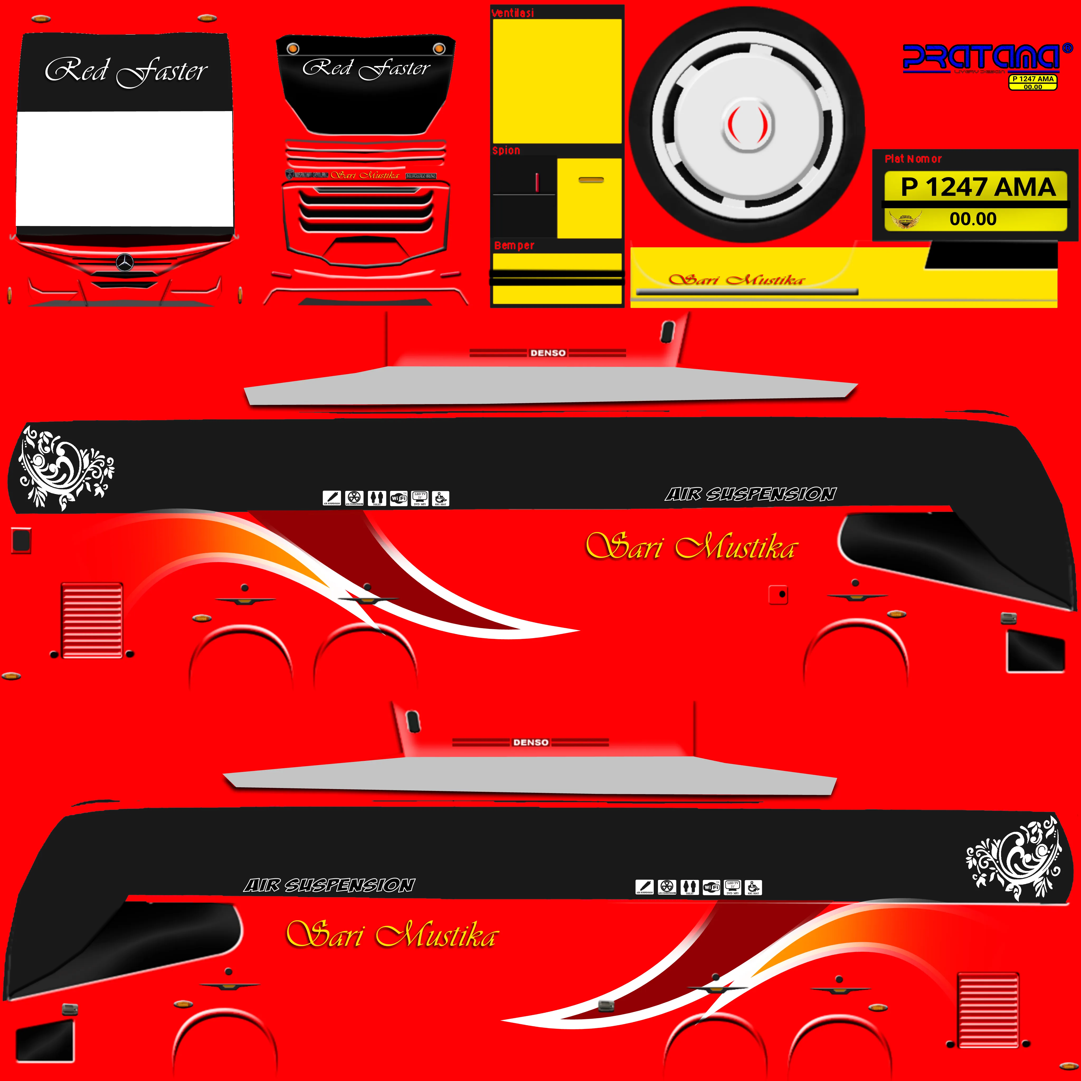 Kumpulan Livery Sadewa SHD Paling Keren dan Lengkap 7 livery sadewa shd 13