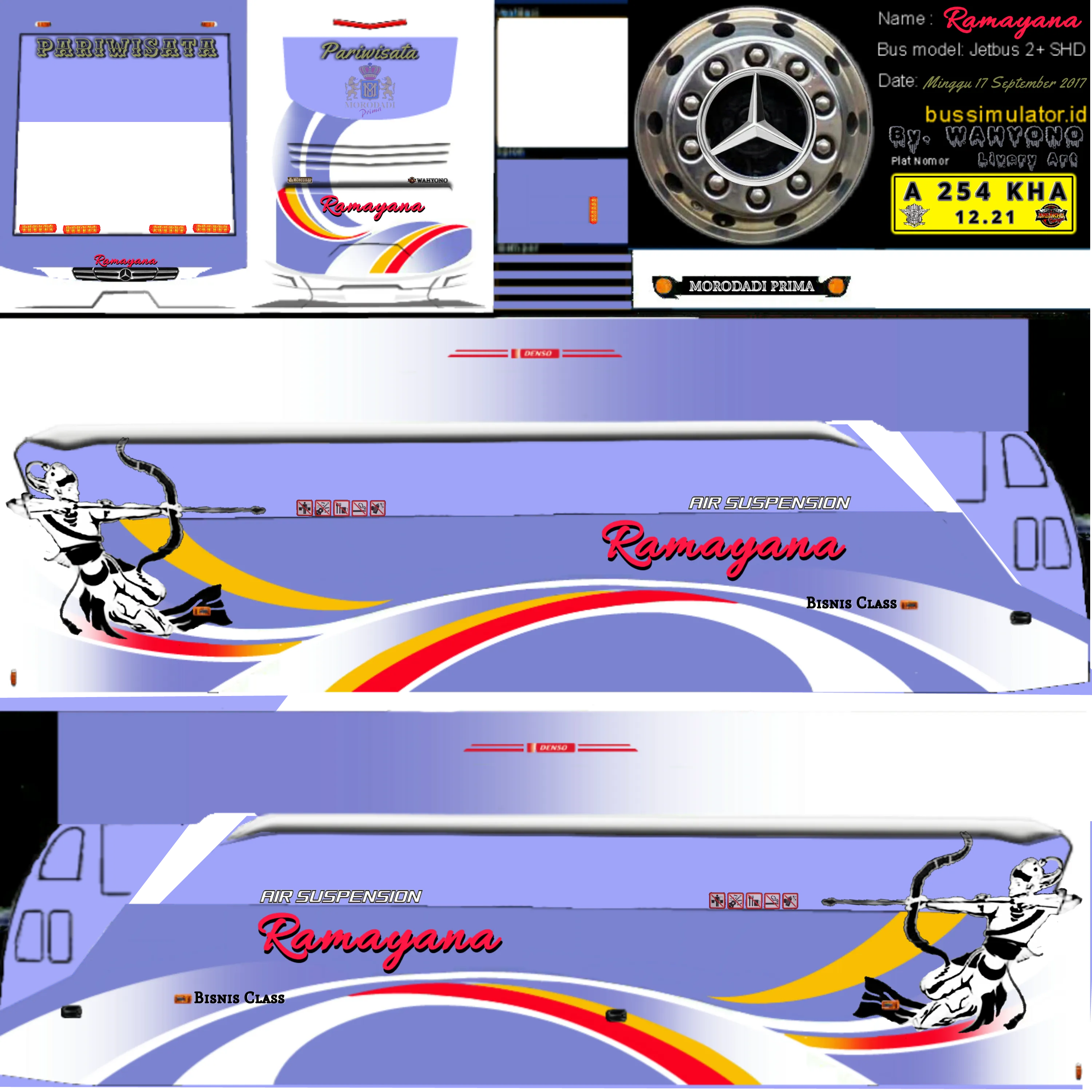 Kumpulan Livery Sadewa SHD Paling Keren dan Lengkap 6 livery sadewa shd 14