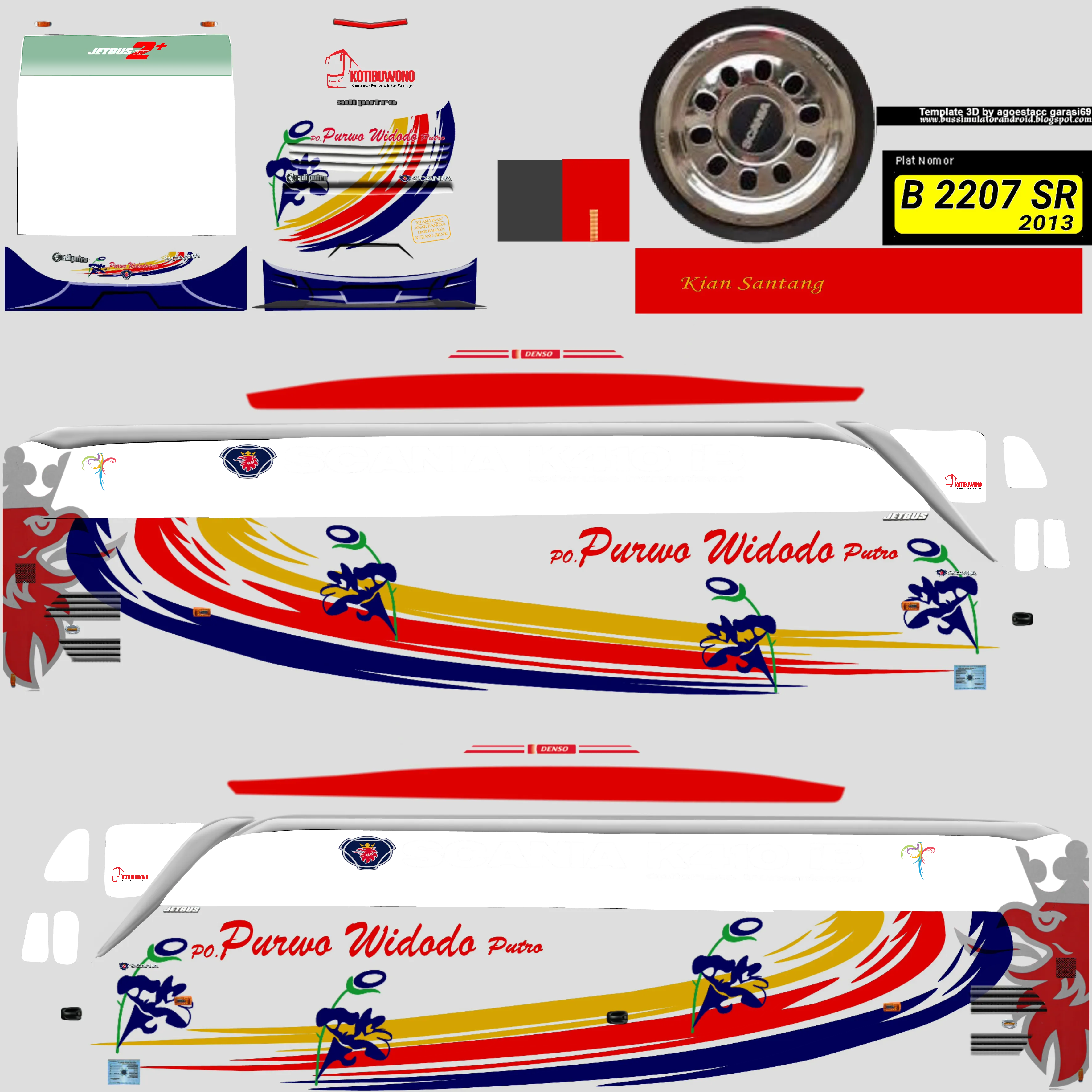 Kumpulan Livery Sadewa SHD Paling Keren dan Lengkap 5 livery sadewa shd 15