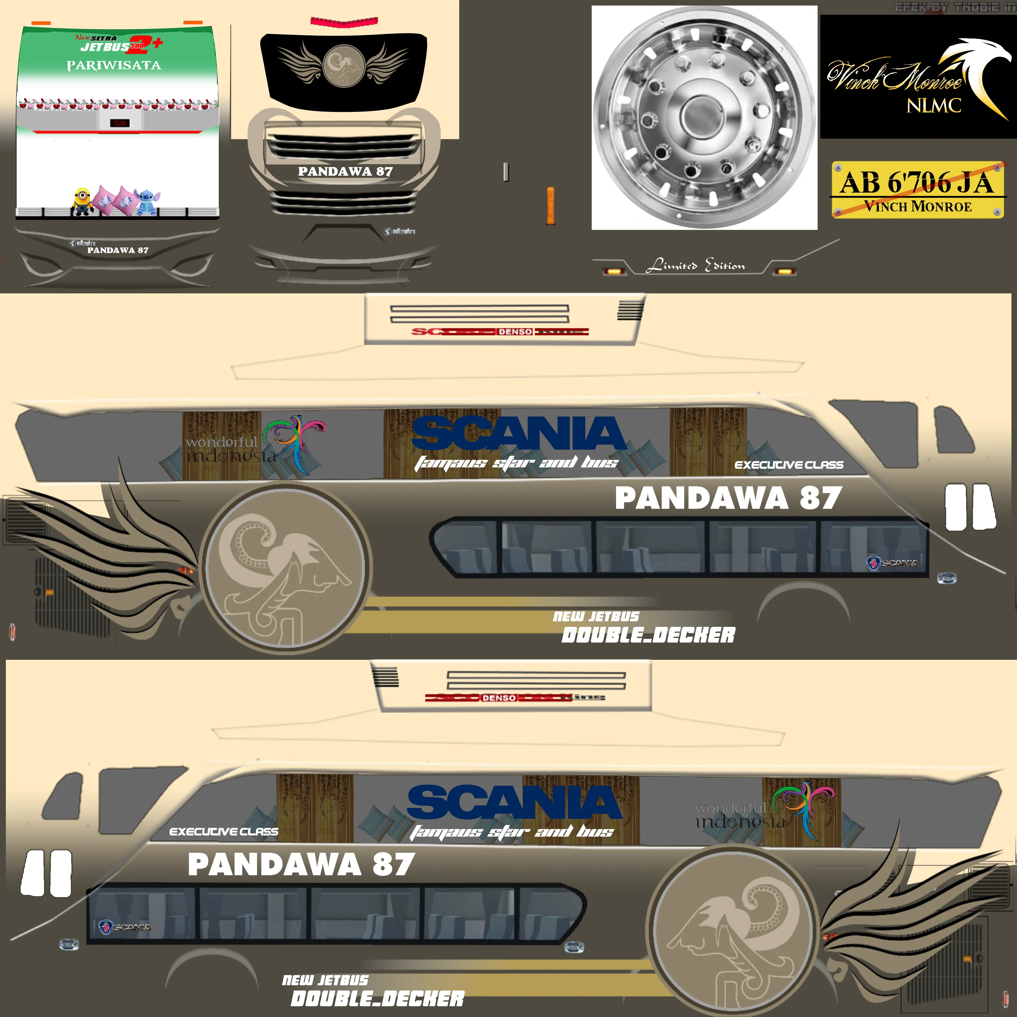 Kumpulan Livery Sadewa SHD Paling Keren dan Lengkap 3 livery sadewa shd 17