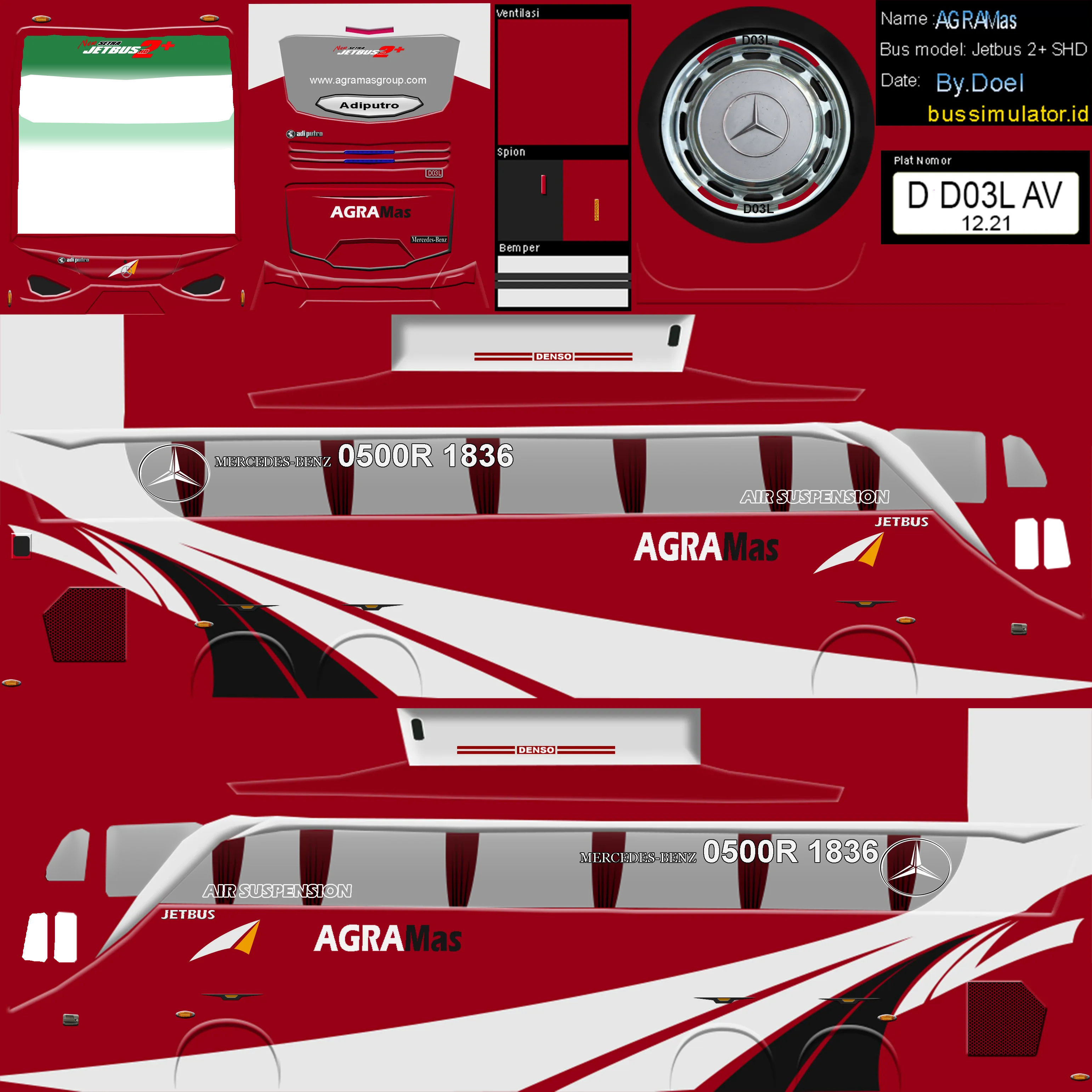 Kumpulan Livery Sadewa SHD Paling Keren dan Lengkap 13 livery sadewa shd