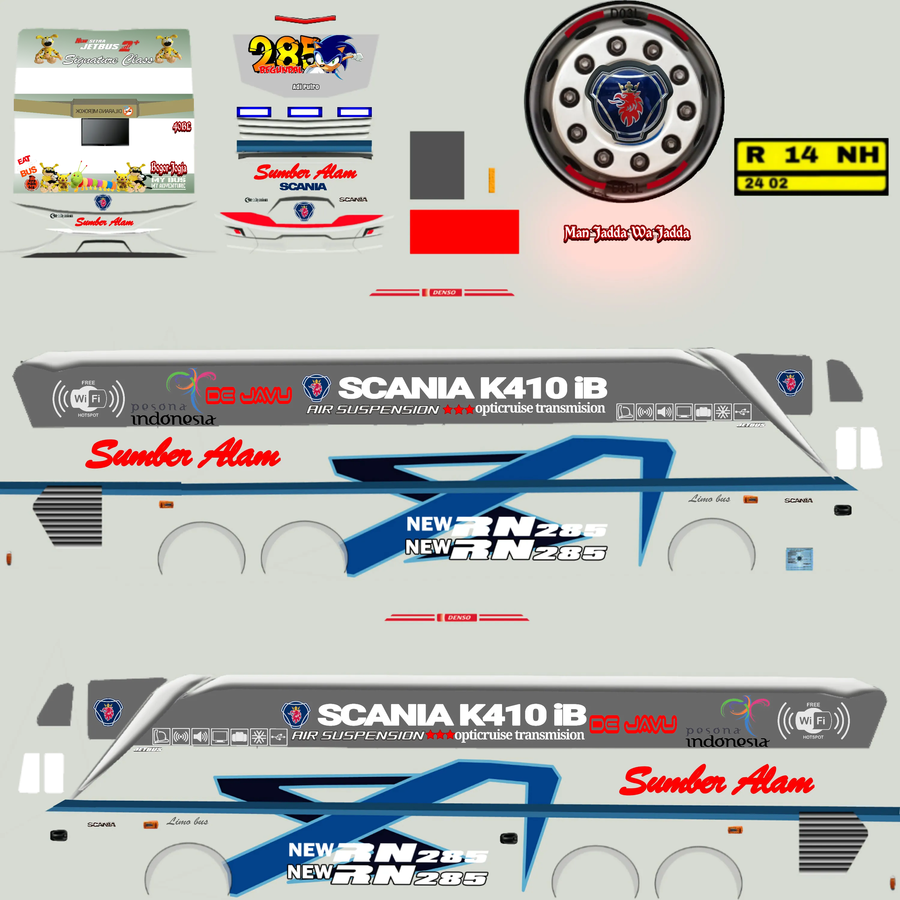 Kumpulan Livery Sadewa SHD Paling Keren dan Lengkap 12 livery sadewa shd 8