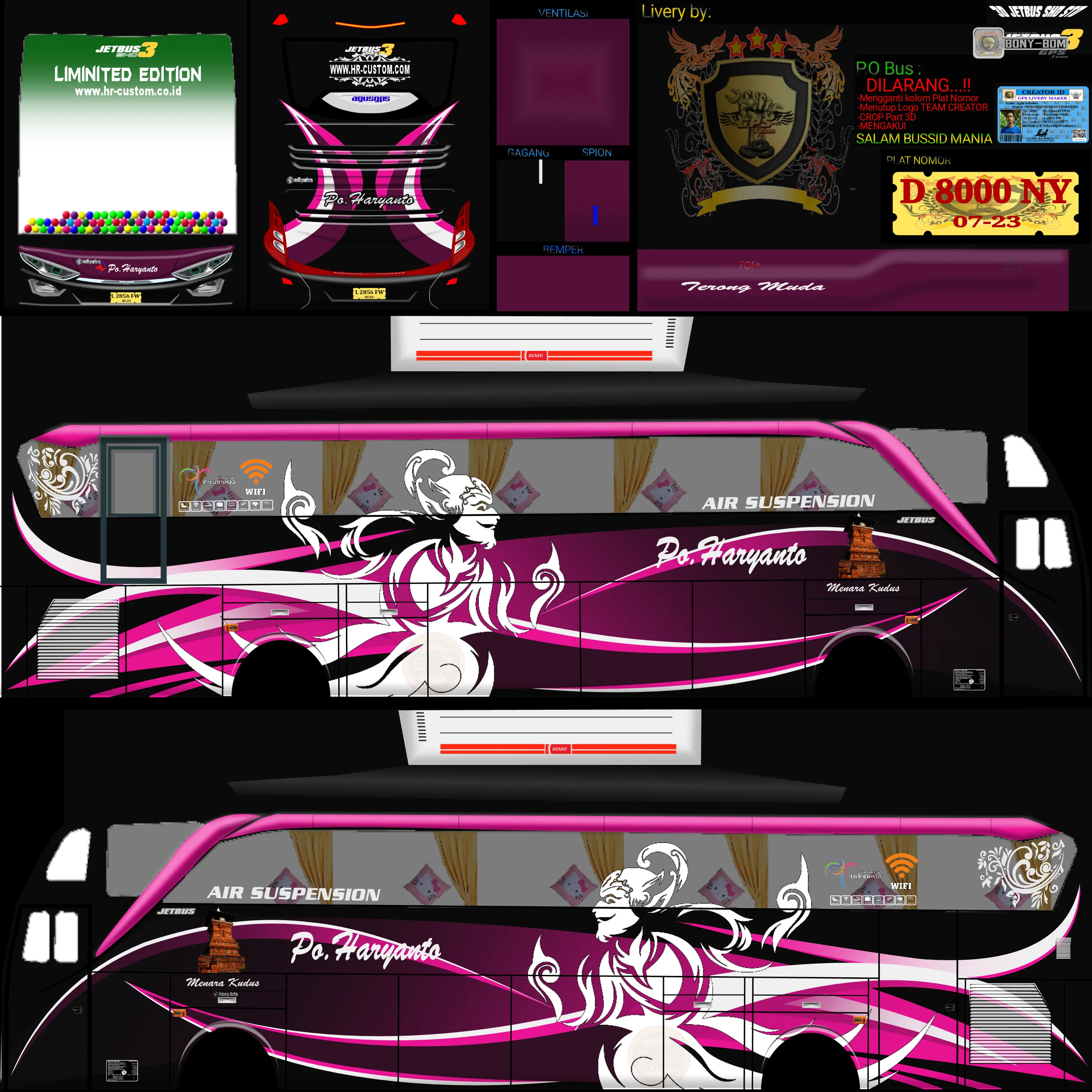 Kumpulan Livery Sadewa SHD Paling Keren dan Lengkap 19 livery sadewa shd