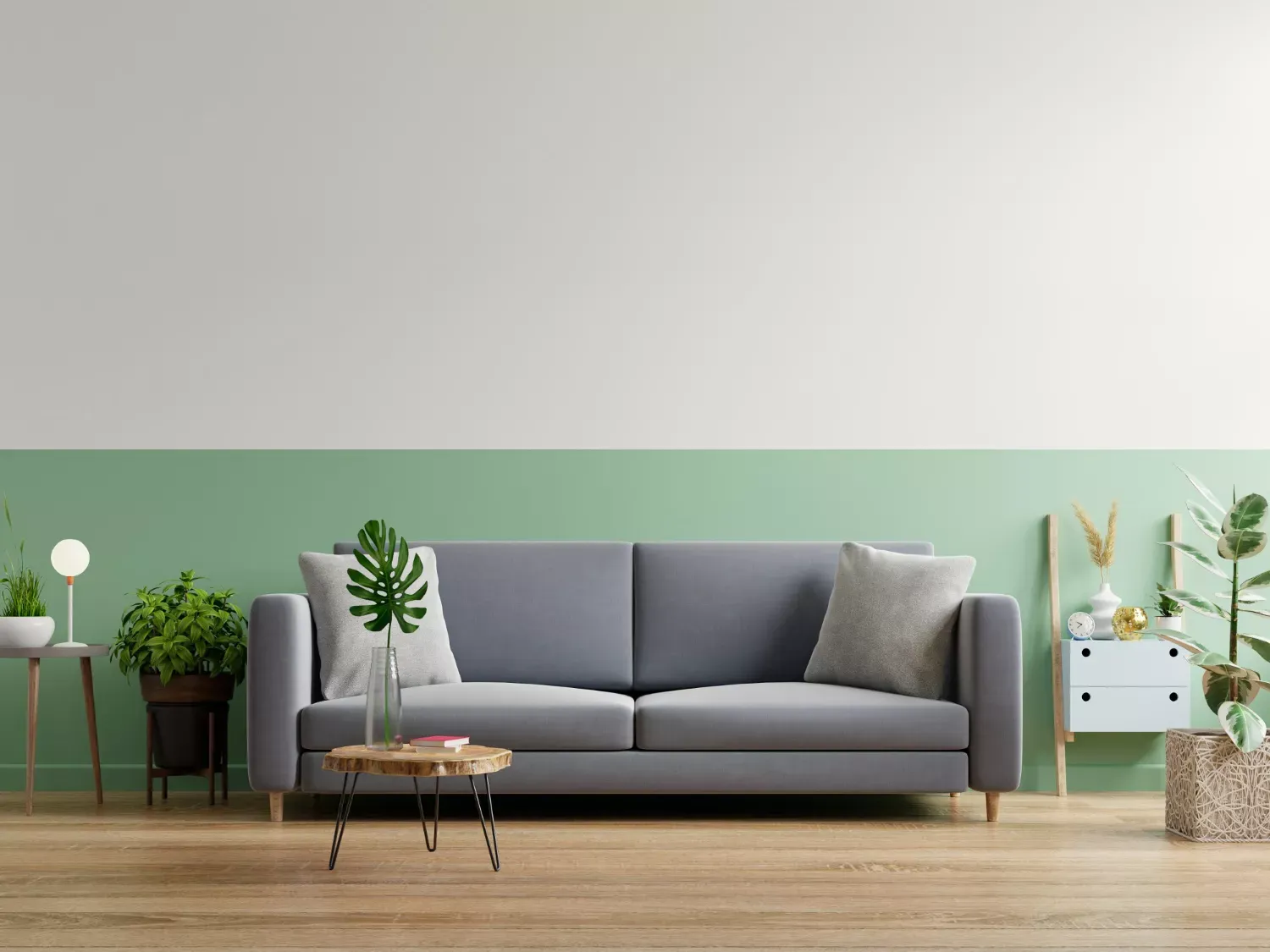 macam macam warna hijau cat tembok