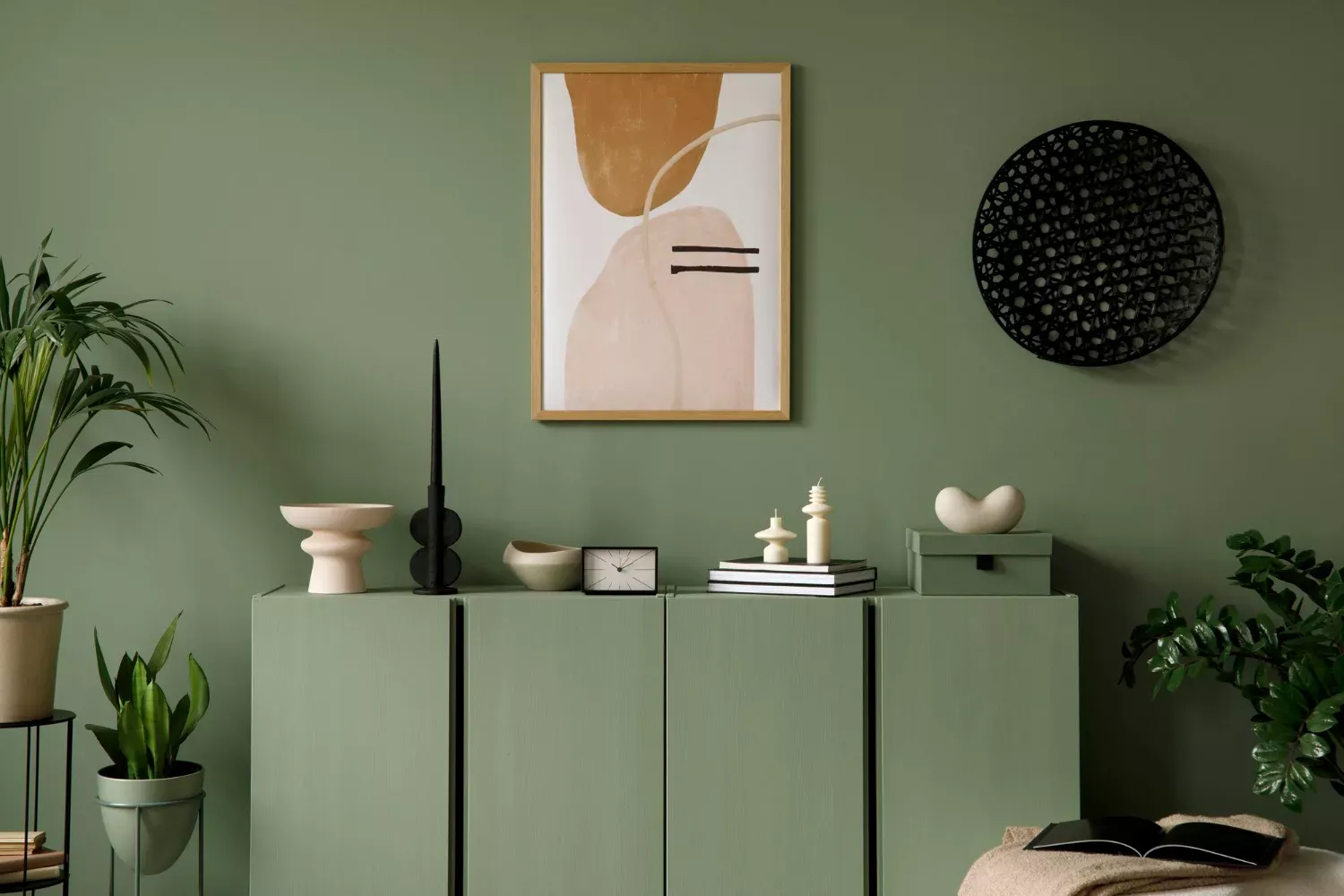 macam macam warna hijau cat tembok