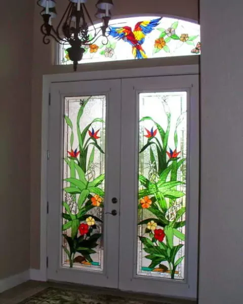 model kaca hias jendela terbaru