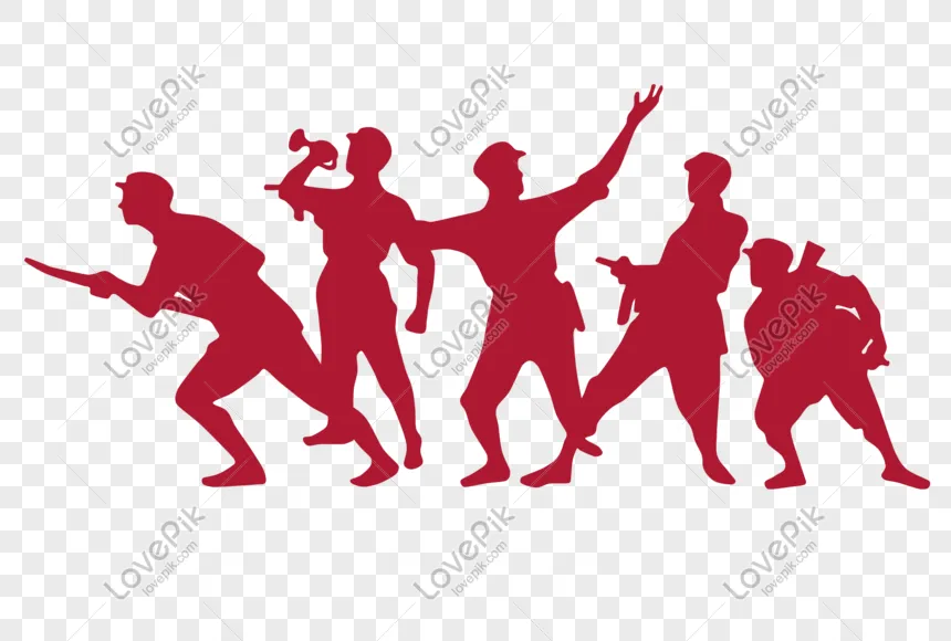 Kumpulan Gambar Siluet Pahlawan PNG Terlengkap 4 siluet pahlawan png