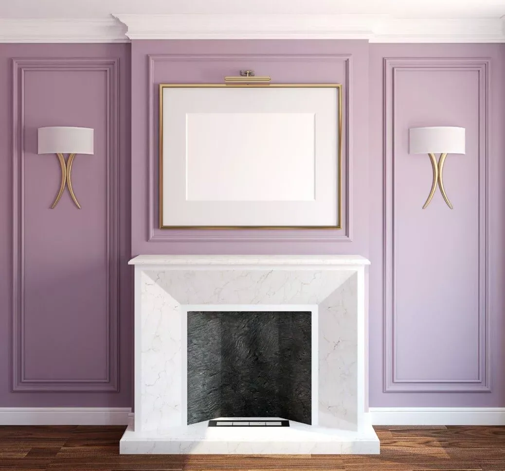 warna cat rumah ungu