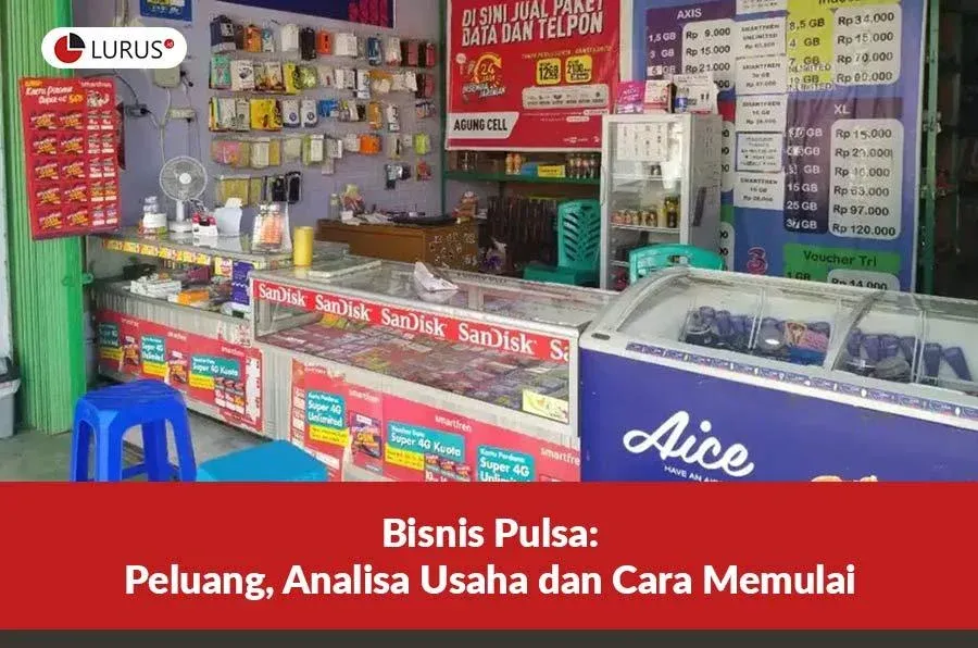 Desain Konter Pulsa Menarik Pelanggan