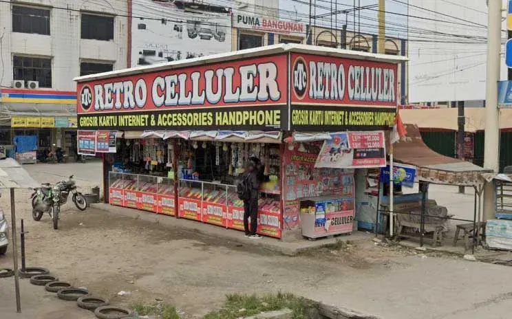 Desain Konter Pulsa Menarik Pelanggan