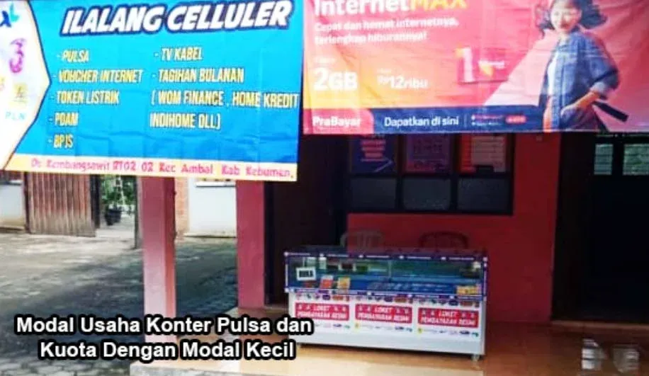 Desain Konter Pulsa Menarik PelangganDesain Konter Pulsa Menarik Pelanggan