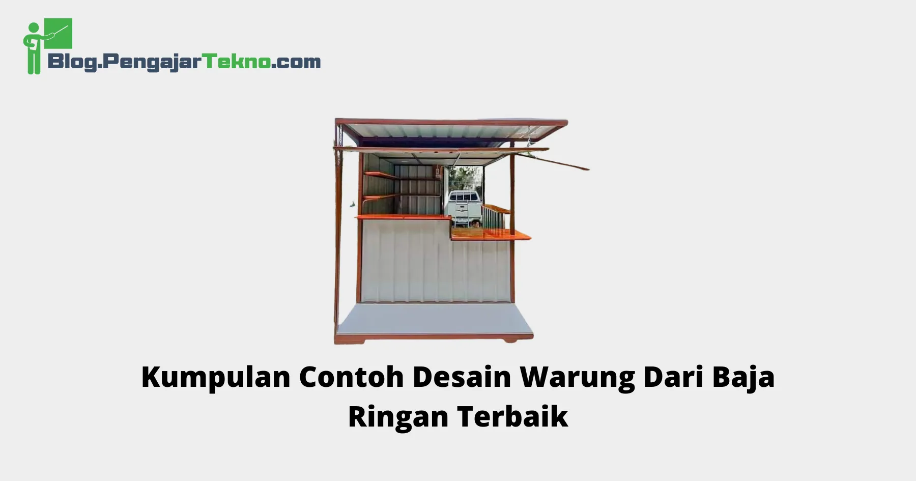 Desain Warung Dari Baja Ringan