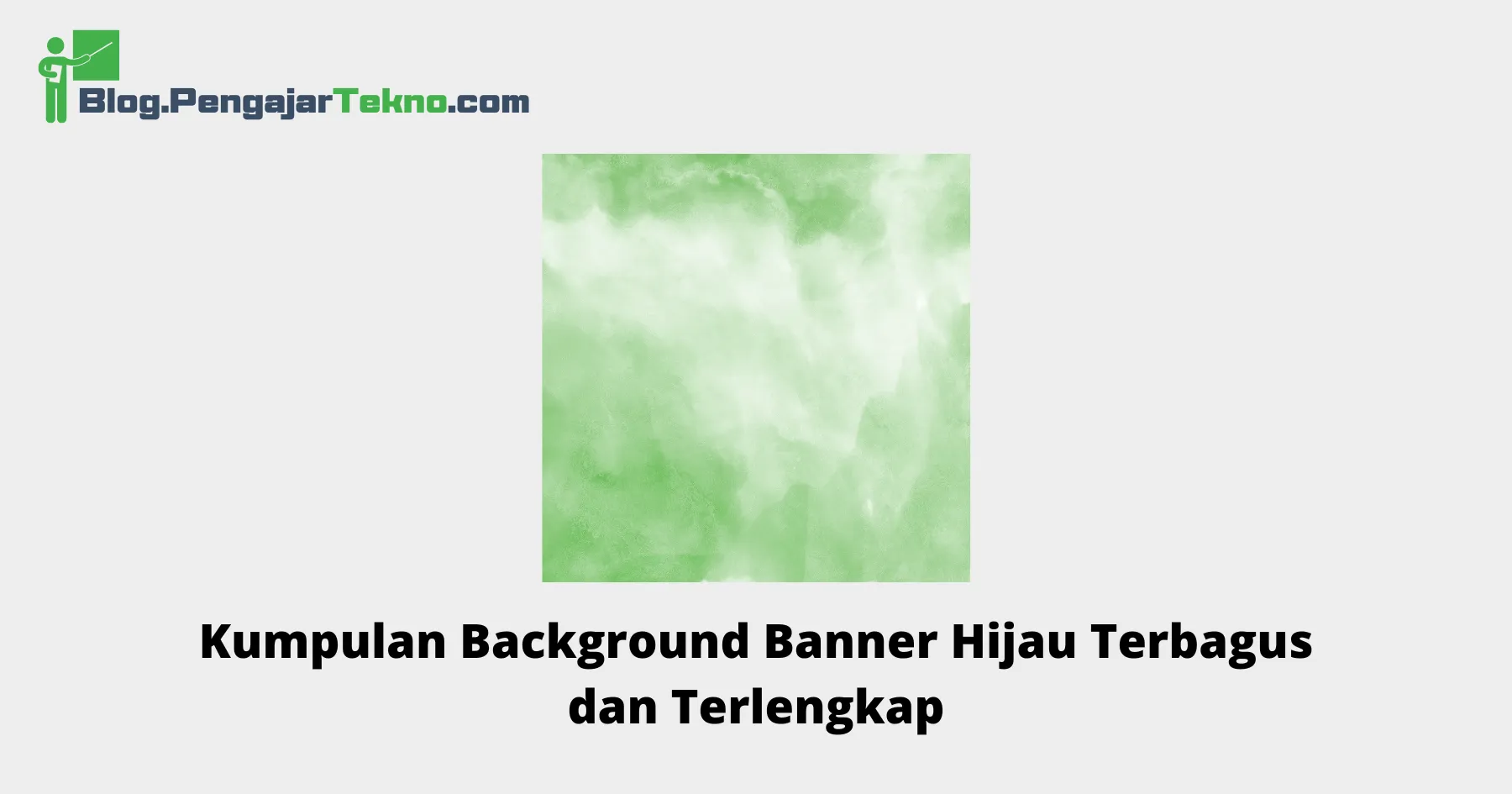 background banner hijau