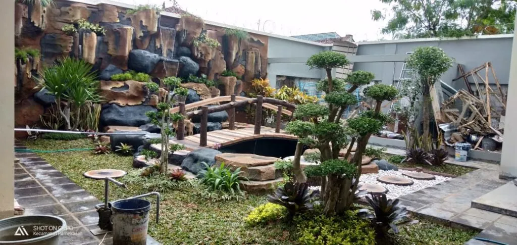 Kumpulan Gambar Taman Tebing Air Terjun Terbagus Keren 3 gambar taman tebing air terjun