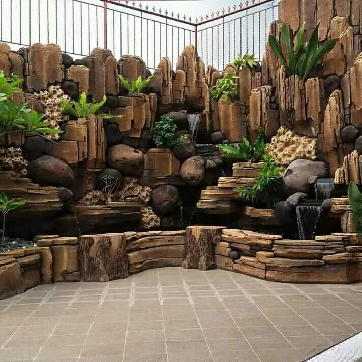 Kumpulan Gambar Taman Tebing Air Terjun Terbagus Keren 20 gambar taman tebing air terjun