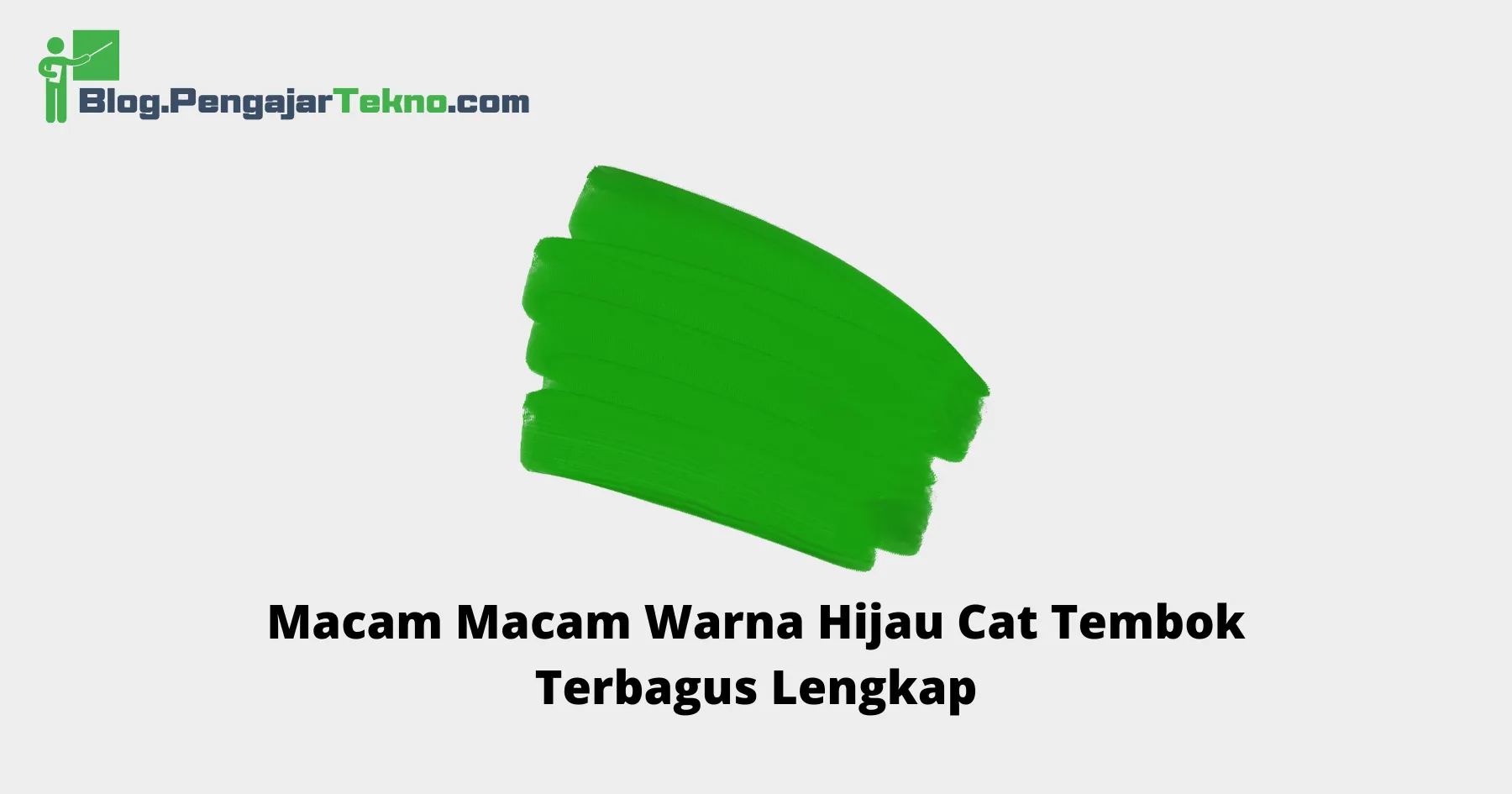macam macam warna hijau cat tembok