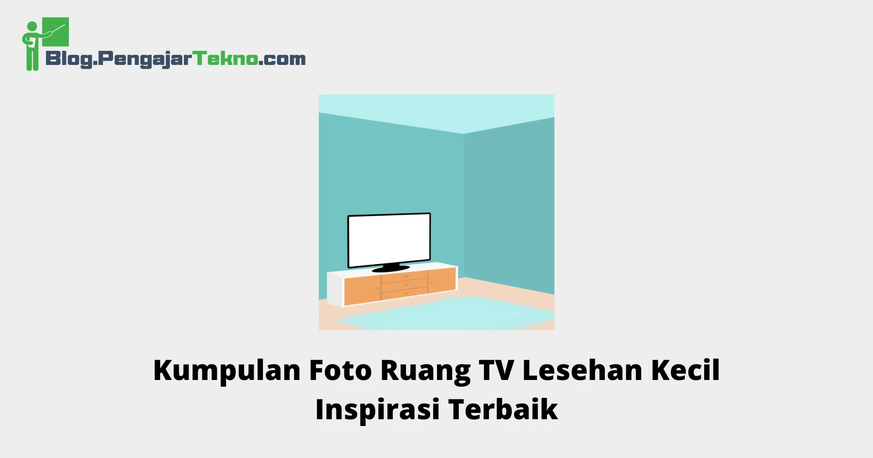 ruang tv lesehan kecil