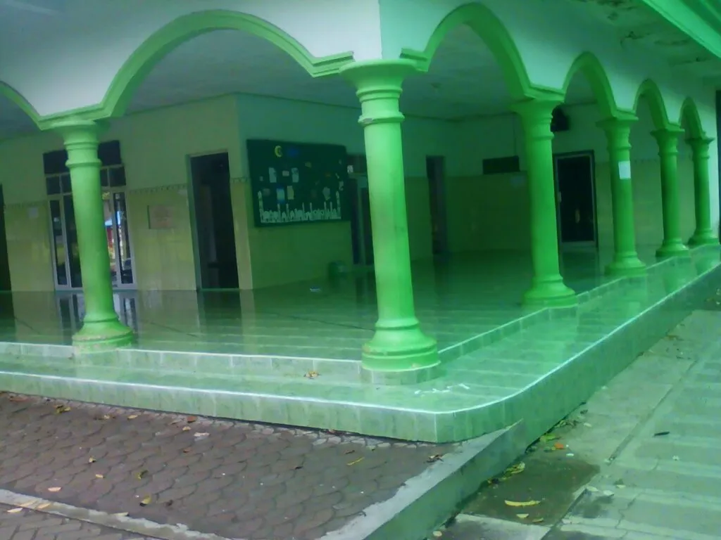 Kumpulan Cat Masjid Warna Hijau Bagus dan Indah Sekali 7 Cat Masjid Warna Hijau