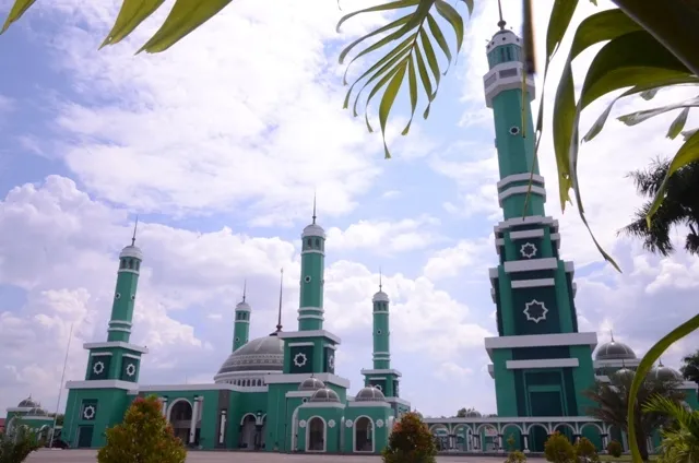 Kumpulan Cat Masjid Warna Hijau Bagus dan Indah Sekali 6 Cat Masjid Warna Hijau