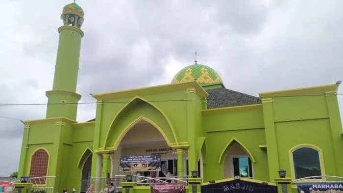 Kumpulan Cat Masjid Warna Hijau Bagus dan Indah Sekali 11 Cat Masjid Warna Hijau