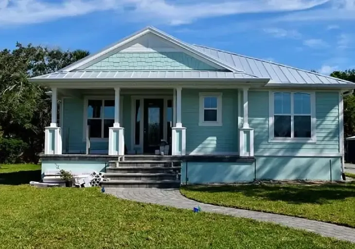 Kumpulan Cat Rumah Papan Kampung Cocok dan Terbagus 12 Cat Rumah Papan Kampung