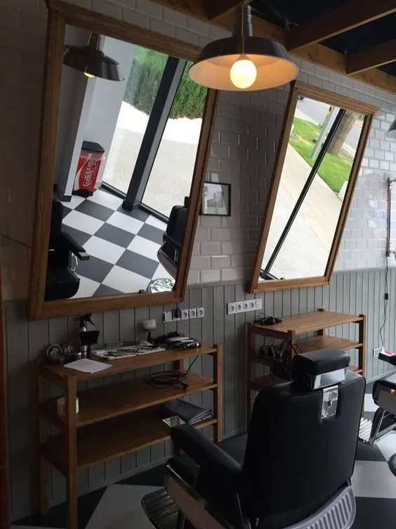 Kumpulan Desain Barbershop Minimalis Terbagus dan Terbaik 11 Desain Barbershop Minimalis
