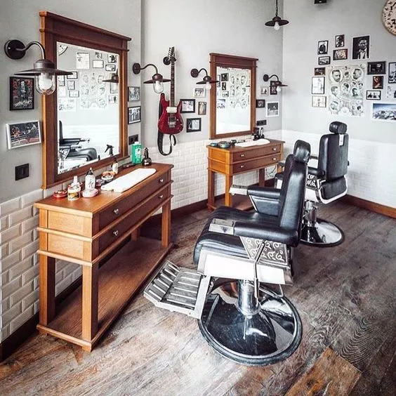 Kumpulan Desain Barbershop Minimalis Terbagus dan Terbaik 9 Desain Barbershop Minimalis