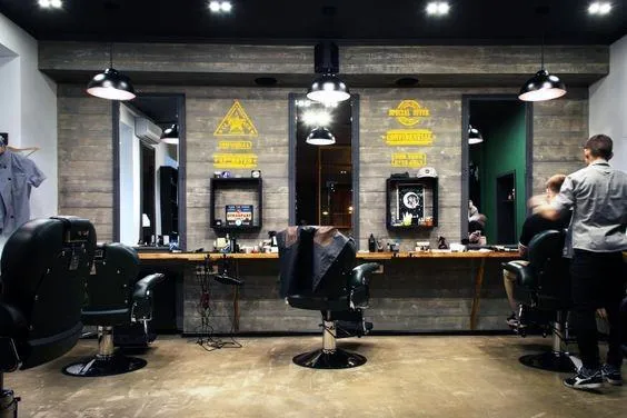 Kumpulan Desain Barbershop Minimalis Terbagus dan Terbaik 19 Desain Barbershop Minimalis