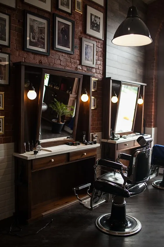Kumpulan Desain Barbershop Minimalis Terbagus dan Terbaik 14 Desain Barbershop Minimalis