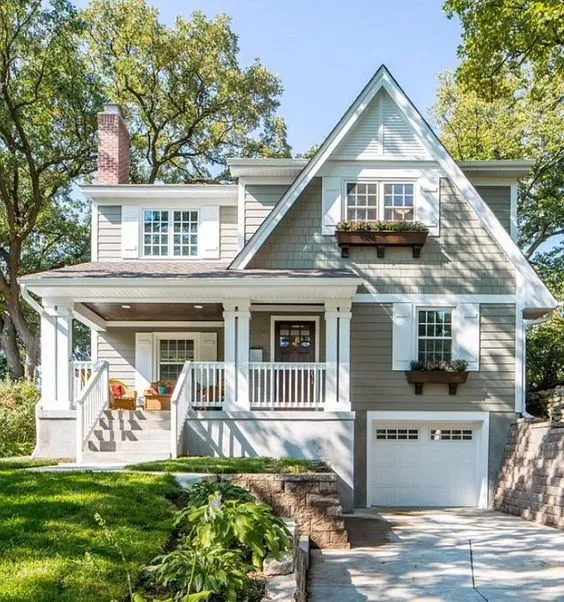 Kumpulan Desain Rumah American Classic Minimalis Terbagus 4 Desain Rumah American Classic Minimalis